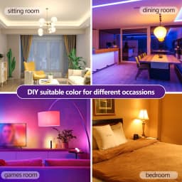 1pcs RGBWW LED Bulb E26 E27 110V 220V 9W 10W Surplife App Music Control Work with Alexa Google Home Bedroom Lighting