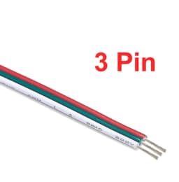 5M-100M RGB Led Connector Cable 22/20/18AWG 2/3/4/5/6Pin Electric Extension Wire for 5050 3528 WS2812B RGBW CCT LED Strip Lights
