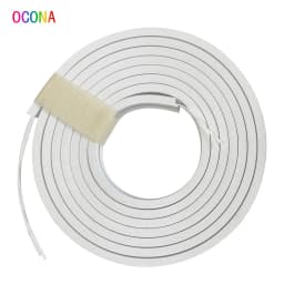 Super Thin DIY Flexible Neon Tube (No LED Strip) Diffuser IP67 Waterproof for SMD COB 3mm 4mm 5mm LED Strip Side View 4*10mm