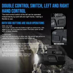 Trustfire GM07-SE Tactical LED Flashlight 1050Lumen Quick Release 2-Mode USB 16340 IP65 for Common Use Pistol Torch Light