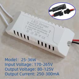 LED Driver 3W 5W 7W 9W 10W 12W 15W 18W 20W 24W 36W Power Supply Unit Downlight Lighting Transformers Adapter For LED Lights DIY