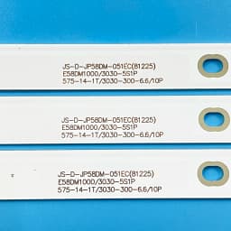 10pcs/Kit LED CELED58419B7 E58DM1200 TD SYSTEMS K58DLJ10US TVLED584K01 D58-M30 JS-D-JP58DM-051EC (81225) E58DM1000