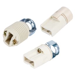 E27 E14 G9 Screw DIY Light Ceramic Lamp Holder Household Table Floor LED Bulb Base For Lighting Accessory Head Convert Socket