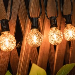 G40 Led Replacement Bulb 1W E12 Base Globe Edison Lamp 2200K Ice Diamond Amber Glass Golfball Vintage Light Bulb For String Ligh