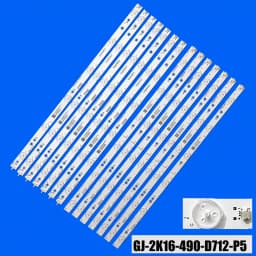 LED Backlight strip for 49PUS6551 49PUS6581 49PUS6401 49PUS6501 49PUH6101/88 49PUS6561 49PUS6501 49PUS7272 LB49016 V1_00
