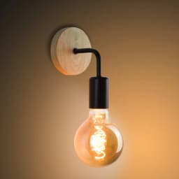 Retro Wood Wall Lamp Vintage Sconce Wall Lights Fixture E27 Indoor Home Decor Dining Room Bedside Lamp Bedroom Lighting