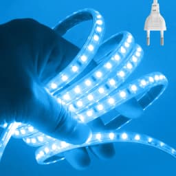 AC 220V 240V LED Strip 3000K 4000K 6000K 120Leds/M Flexible Ribbon Stripe IP65 Waterproof Self Adhesive Tape Strip Chain Light