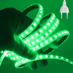AC 220V 240V LED Strip 3000K 4000K 6000K 120Leds/M Flexible Ribbon Stripe IP65 Waterproof Self Adhesive Tape Strip Chain Light