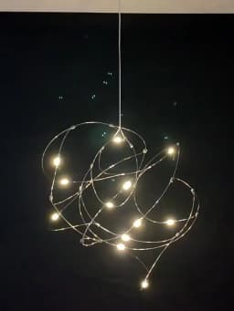 Moooi Flock Chandelier Disc Quasar Chandelier LED Firefly Pendant Light for Hotels Villas Restaurants Living Room designer lamp