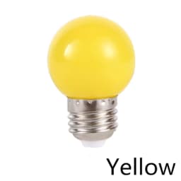 7Pcs/Lot Colorful LED Bulb Lamp 1W E27 220V Wedding Christmas Decoration Lamp Bulb 7 Colors Bedroom Night Light Indoor Lighting