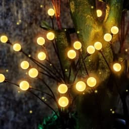6/8/10L Solar Firefly Lights Waterproof Outdoor Garden Decoration Landscape Lights Lawn Lights Suitable for Festive Decoration.