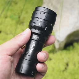 Wurkkos DL07 Diving Flashlight 5000K Multi-Color LED Rotary Switch Waterproof 26650 Battery + Single-Slot Charger