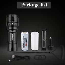 Wurkkos DL07 Diving Flashlight 5000K Multi-Color LED Rotary Switch Waterproof 26650 Battery + Single-Slot Charger