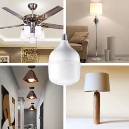LED  LED Big Light Bulbs E27 20W 30W 40W 50W Screw Mouth Lights Saving Energy Lamp Interior Living Room Bedroom Office Lighting