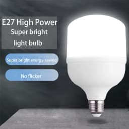 LED  LED Big Light Bulbs E27 20W 30W 40W 50W Screw Mouth Lights Saving Energy Lamp Interior Living Room Bedroom Office Lighting