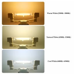 Super Bright LED R7s COB Glass Tube 5W 10W 20W 78mm 118mm J78 J118 Corn Light Bulb AC 220V 110V Home Replace Halogen Lamp