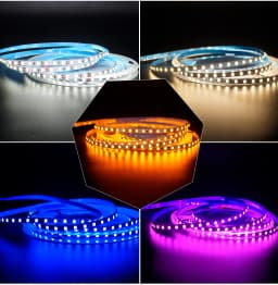 Narrow Width 3mm 4mm 5mm LED Strip 2835 120LEDs/m 2016 180LEDs/m White Warm White Red Green Blue LED Tape Ribbon 12v 24v