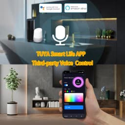 Tuya WiFi LED Controller DC12-24V Alexa Google Home Voice Control RGB RGBW CCT LED Strip Smart Controller APP BT 2.4G RF Remote