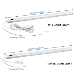 5W/6W/7W LED Under Cabinet Light Hand Sweep Switch PIR Motion Sensor Lamp Under Cabinet LED Lights for Kitchen LED Night Lights