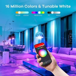 COOLO Zigbee 3.0 Led Light bulb E27 15W RGB+WW+CW Tuya Smart Home Led Lamp Compatible With Alexa Amazon Google Assistant