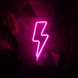 Lightning LED neon light, USB/battery powered, bedroom, gaming room, living room, office, wedding, birthday, party supplies