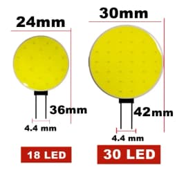 G4 COB LED Bulb Light Spotlight 30LEDs Chips Replace Halogen Lamp Pure White Lighting Bulbs DC12V 5W 7W Top Quality G4 COB