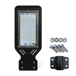 100W Led Street Light Outdoor Spotlight Flood Lamp Waterproof Parking Lighting AC110V 220V Exterior Street Lamp for Yard Square