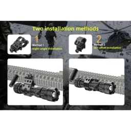 Powerful LED Flashlight USB Rechargeable Torch Light Super Long-Shot Flashlight Tactical Lantern Hand Lamp For Camping