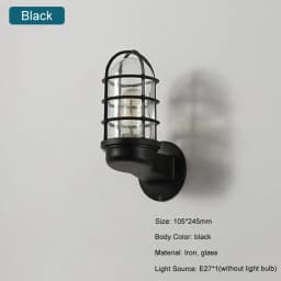 Outdoor Waterproof Wall Lamp American Country Retro Loft Aisle Balcony Lights Garden Porch Lighting European Style E27 Fixtures