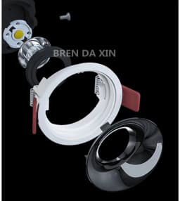 Dimmable COB Downlight Spotlight AC85-265V Anti-Glare Deep Embedded LED Ceiling Lamp Chandelier Interior Lighting Bulb