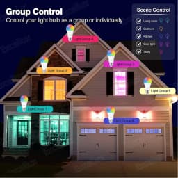 Ewelink Zigbee Smart Led Light Bulbs E27 LED Lamps RGB+WW+CW 18W 15W Bulb Works With Alexa Google Home Alice Required Zigbee Hub