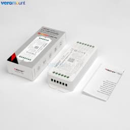 MiBoxer ZigBee 3.0 / WiFi / 2.4G RF LED Controller 2IN1 5IN1 Max 20A For Single Color / Dual White / RGB /RGBW/RGB+CCT LED Strip