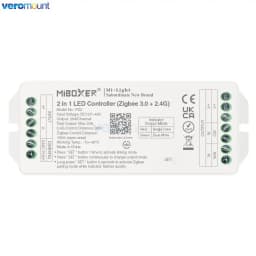 MiBoxer ZigBee 3.0 / WiFi / 2.4G RF LED Controller 2IN1 5IN1 Max 20A For Single Color / Dual White / RGB /RGBW/RGB+CCT LED Strip