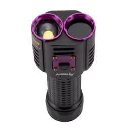 2in1 20W UV+White Light High Power Flashlight 365nm USB Charging Blacklight Money Ore Pet Stains Leakage Marker Detector Lamp