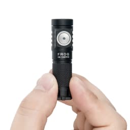 EDC LED Outdoor Flashlight USB C Rechargeable Lamp Camping Lantern Keychain 10280/10750 Li-ion Battery High Power Torch Frog 985