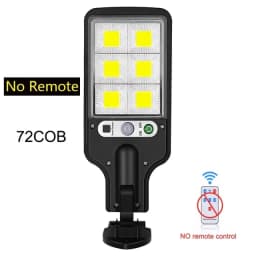Solar Street Lights Outdoor, Solar Lamp With 3 Light Modes Waterproof Motion Sensor Security Lighting for Garden Patio Path Yard