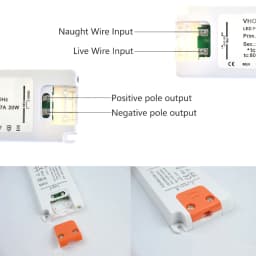 DC 12V 24V Lighting Transformers Ultra Thin LED Power Supply 6W 15W 20W 30W 40W 50W 60W AC180-260V Driver For LED Strip Lights