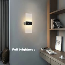 Rechargeable Wall Lamp USB Charging Motion Sensor Wall Light Indoor Lighting Room Decor For Bedside Living Room Bedroom Sconces