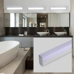25cm 40cm LED Wall Lamp Bathroom Moisture-proof Mirror Light Home Hotel Decors Super Bright Long Strips Bedside Wall Lights
