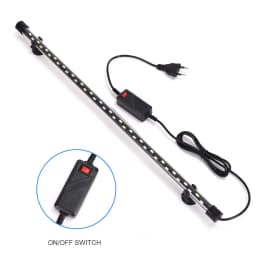 Waterproof Aquarium Lights Submersible Lights Fish Tank Light Underwater Blue/White LED Landscaping Decorative Lamp Light