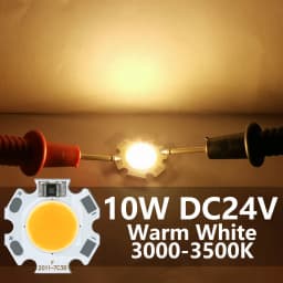 10pcs 2011 10W LED COB Chip Lamp No Need Driver DC24V Cool White Neutral White Warm White For Flood Light Spotlight Diy Lighting