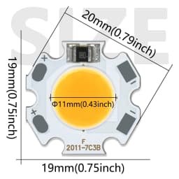10pcs 2011 10W LED COB Chip Lamp No Need Driver DC24V Cool White Neutral White Warm White For Flood Light Spotlight Diy Lighting