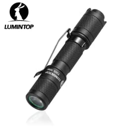 EDC Flashlight Keychain Outdoor Lighting IP68 Waterproof High-Power LED Torch Everyday Carry 110 Lumens Hiking Camping TOOL AAA