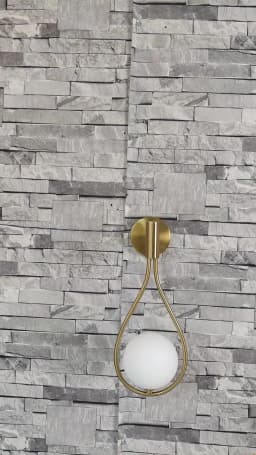 Modern Metal Glass Ball Wall Lamp Nordic Simple Wall Lamps for Living Room Bedroom Bedside Aisle Corridor Staircase Wall Lights