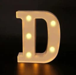 Ins Hot Sale 26 English Letter Led Light Design Lamp For Wedding Birthday Colorful Light Proposal Confession Surprise Night