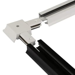 LED Track Light Rail 0.5M 1M Aluminum 2 Wire Electrified Rails With Spots Led Track Lamp Rail Track Lighting For Store Home