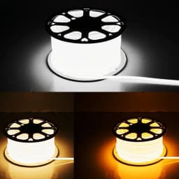 Waterproof 10M 20M 30M 220V COB LED Strip Neon Light High Brightness 288LEDs/M Soft Cuttable COB Led Tape Lights For Room Decor