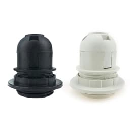 1PC Screw ES E27 M10 Light Bulb Lamp Holder Pendant Socket Lampshade Collar
