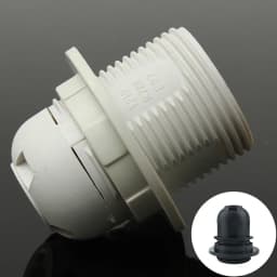 1PC Screw ES E27 M10 Light Bulb Lamp Holder Pendant Socket Lampshade Collar