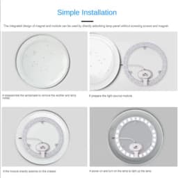 LED Ring PANEL Circle Light 12W 28W 24W 36W Cold White AC220V-240V Round Ceiling Board The Circular Lamp Board Home Lighting